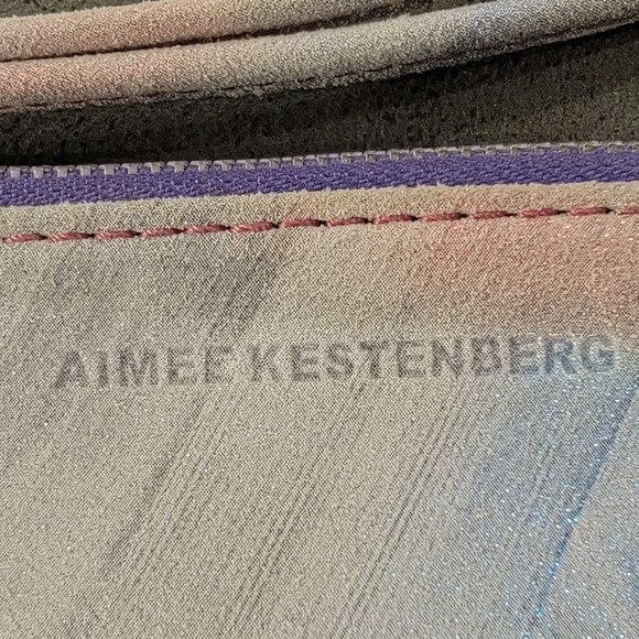 Aimee Kestenberg Suede Rainbow Crossbody Purse - Picture 3 of 8